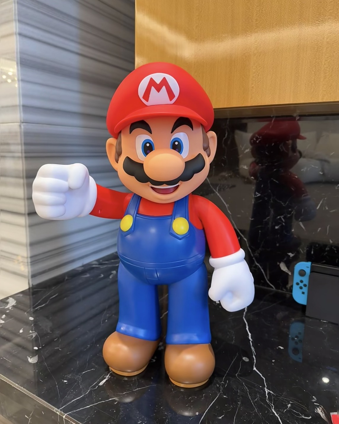 【日本正版授權】瑪利歐 20吋 大型公仔 可動模型