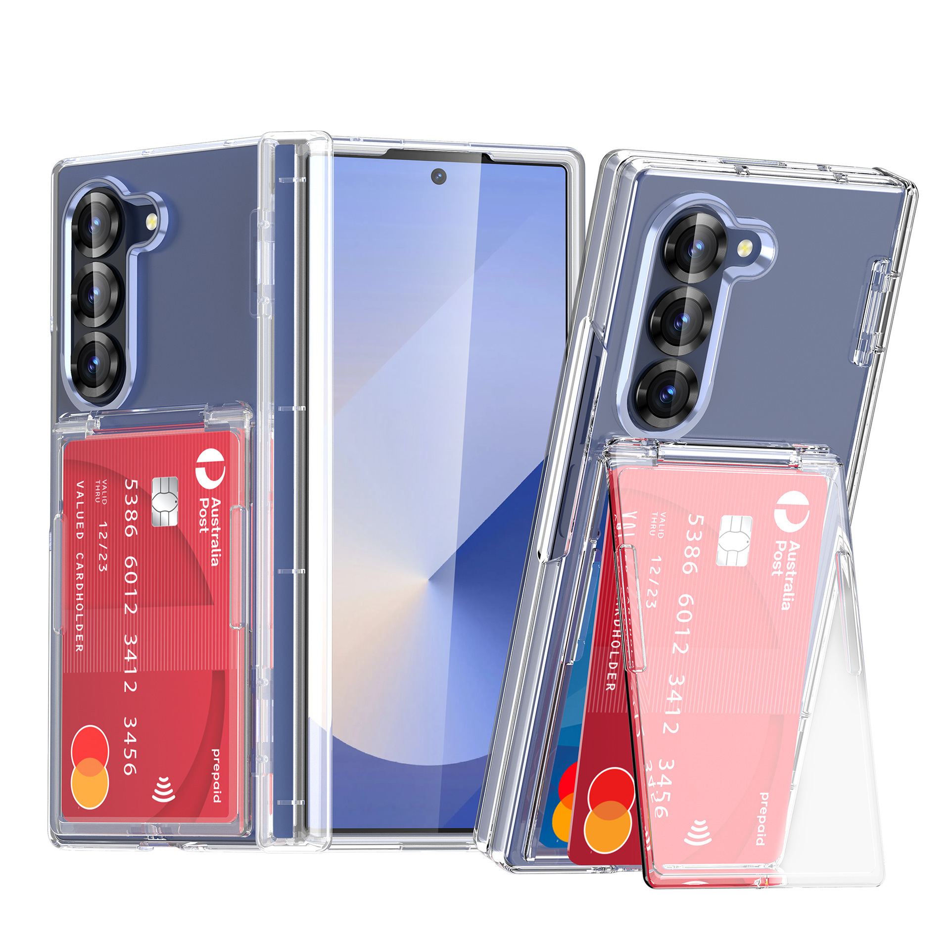 XPRO - Card Glide - Samsung Z Fold 7 Case 翻蓋卡槽支架貼身防撞手機保護殼