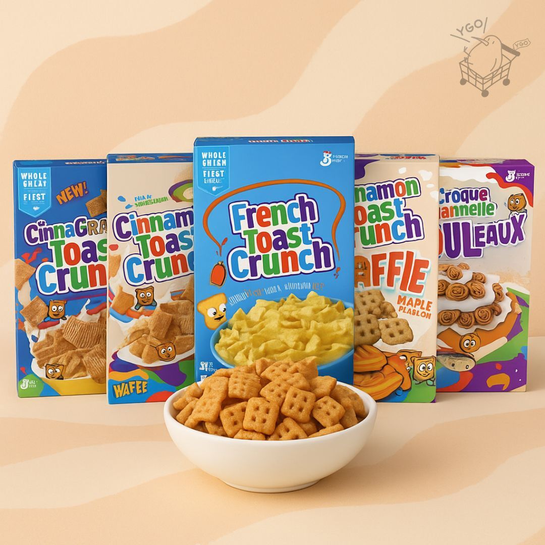 Cinnamon Toast Crunch 系列穀物 - 五種款式