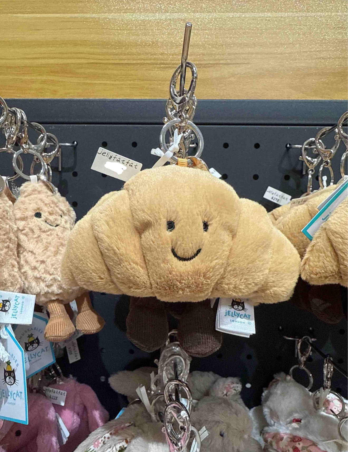 Jellycat Amuseables Croissant Bag Charm