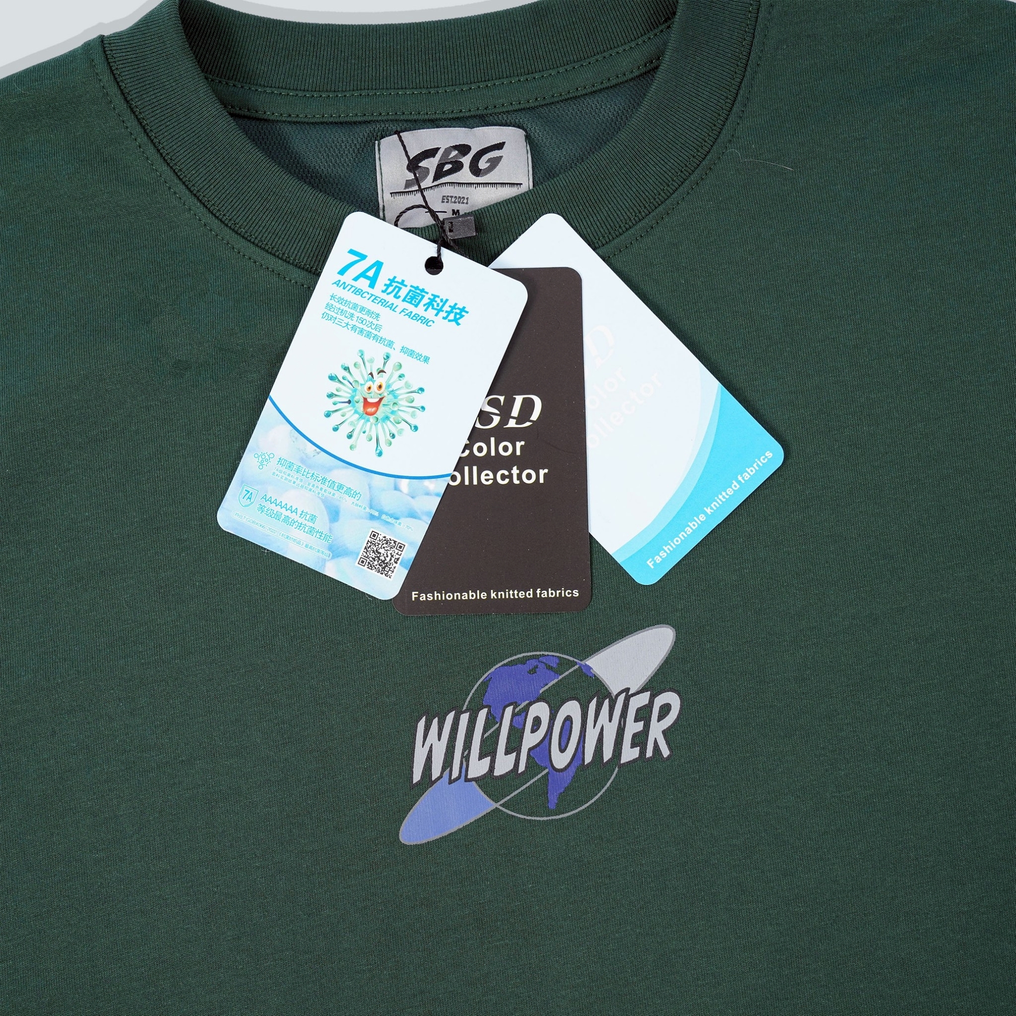 SBG 宇宙機器人吸濕排汗涼感短T SB2043