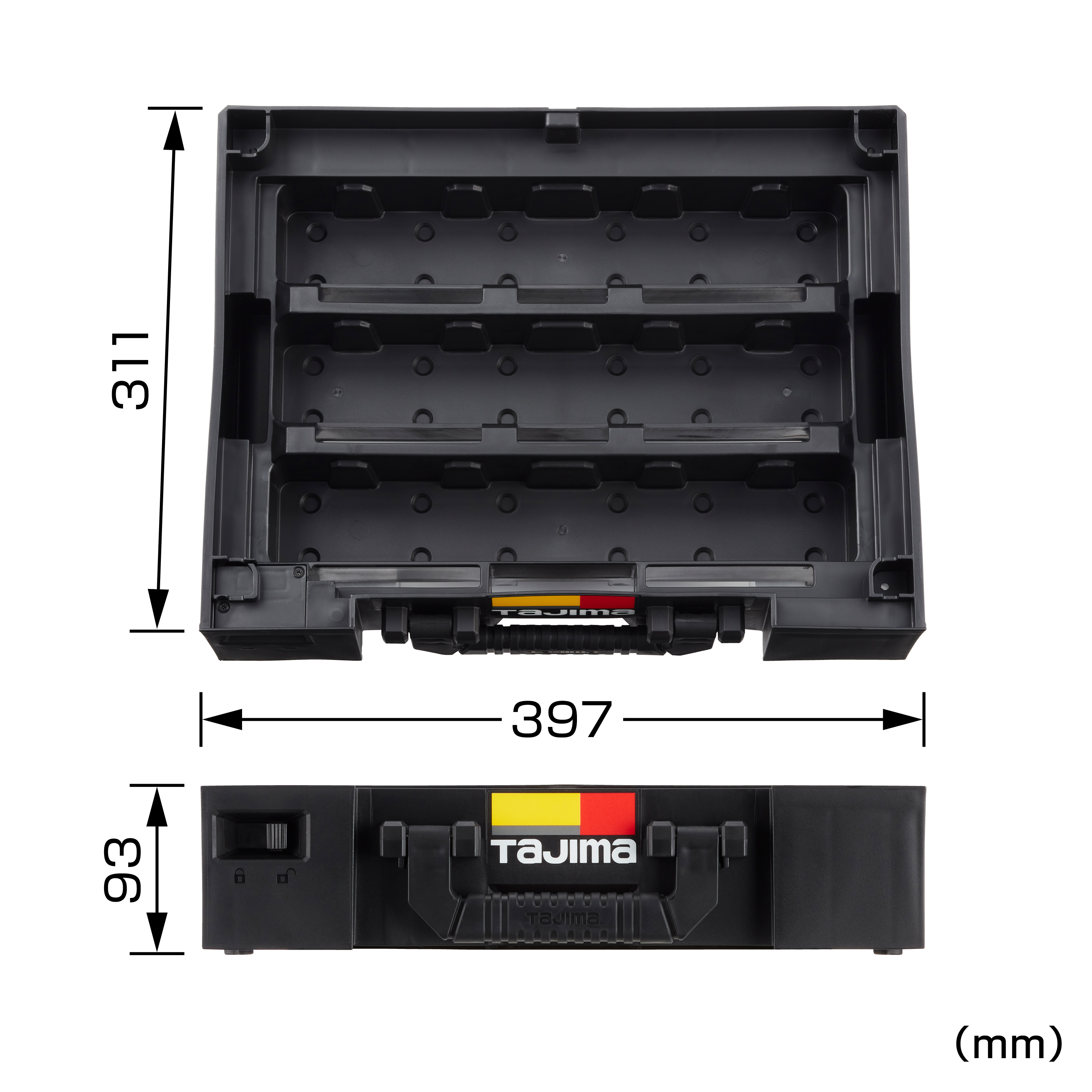 TAJIMA快扣式抽屜零件盒托盤 TB-HBOXPT(無零件盒)