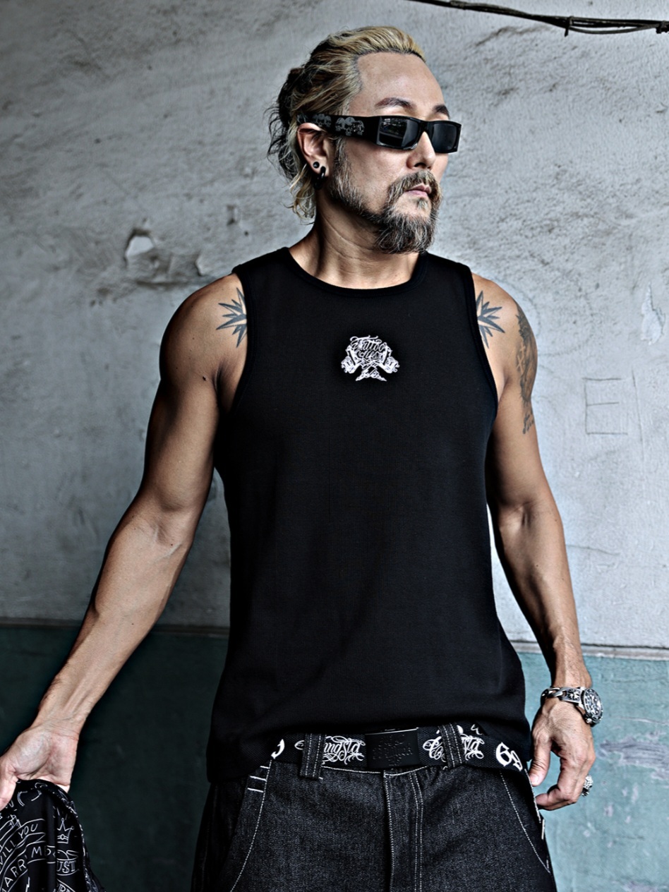 刺青刺繡 golji 背心