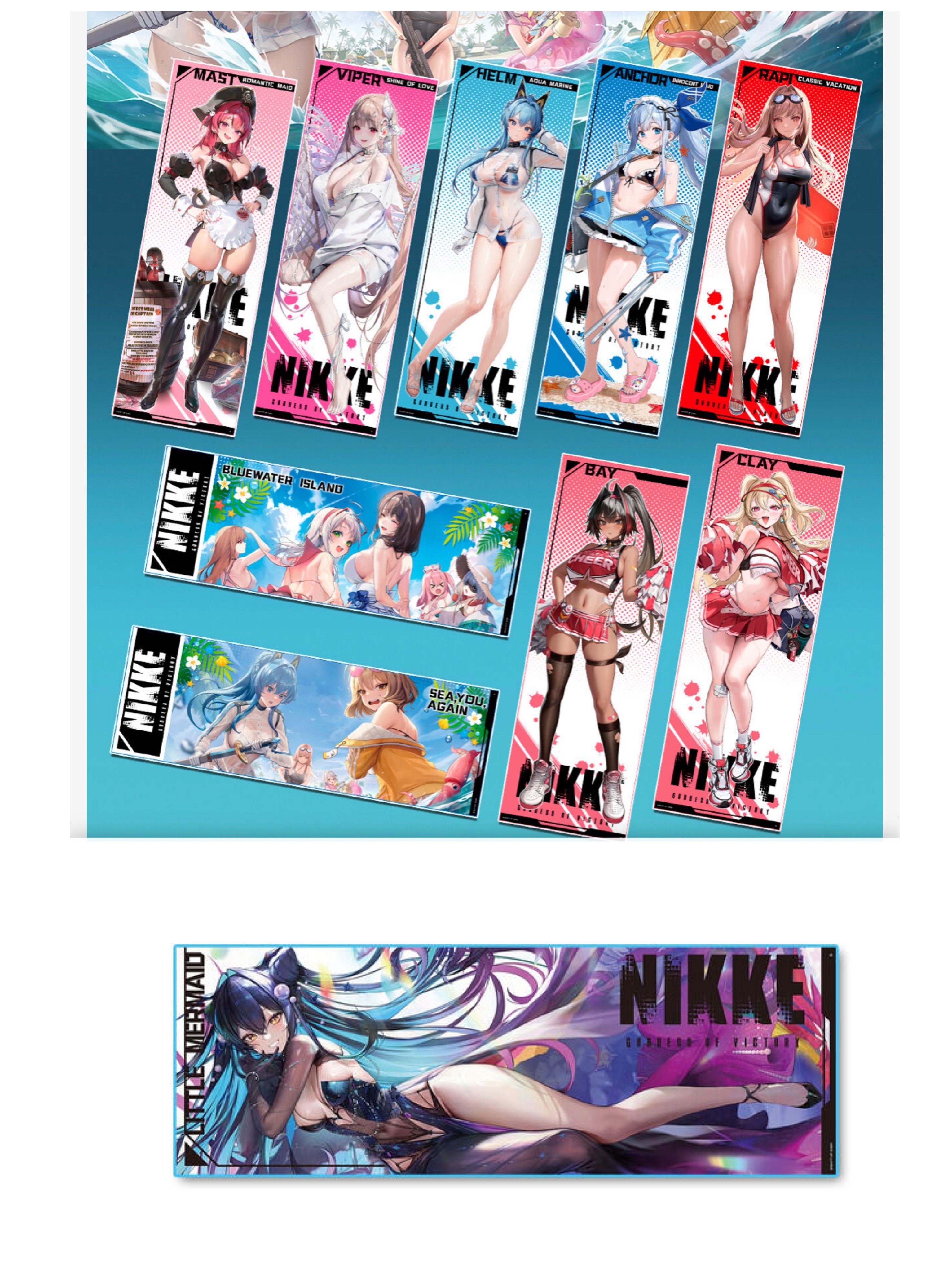 233764 Pbandai 預訂 2025/10月 勝利の女神：NIKKE　スーパークールタオル　※新規デザイン追加！