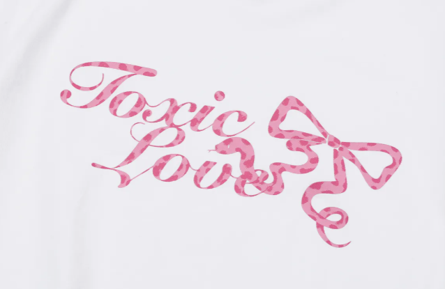 CPGN STUDIO / Snake Ribbon Cropped Short T-shirt / white / JUL25