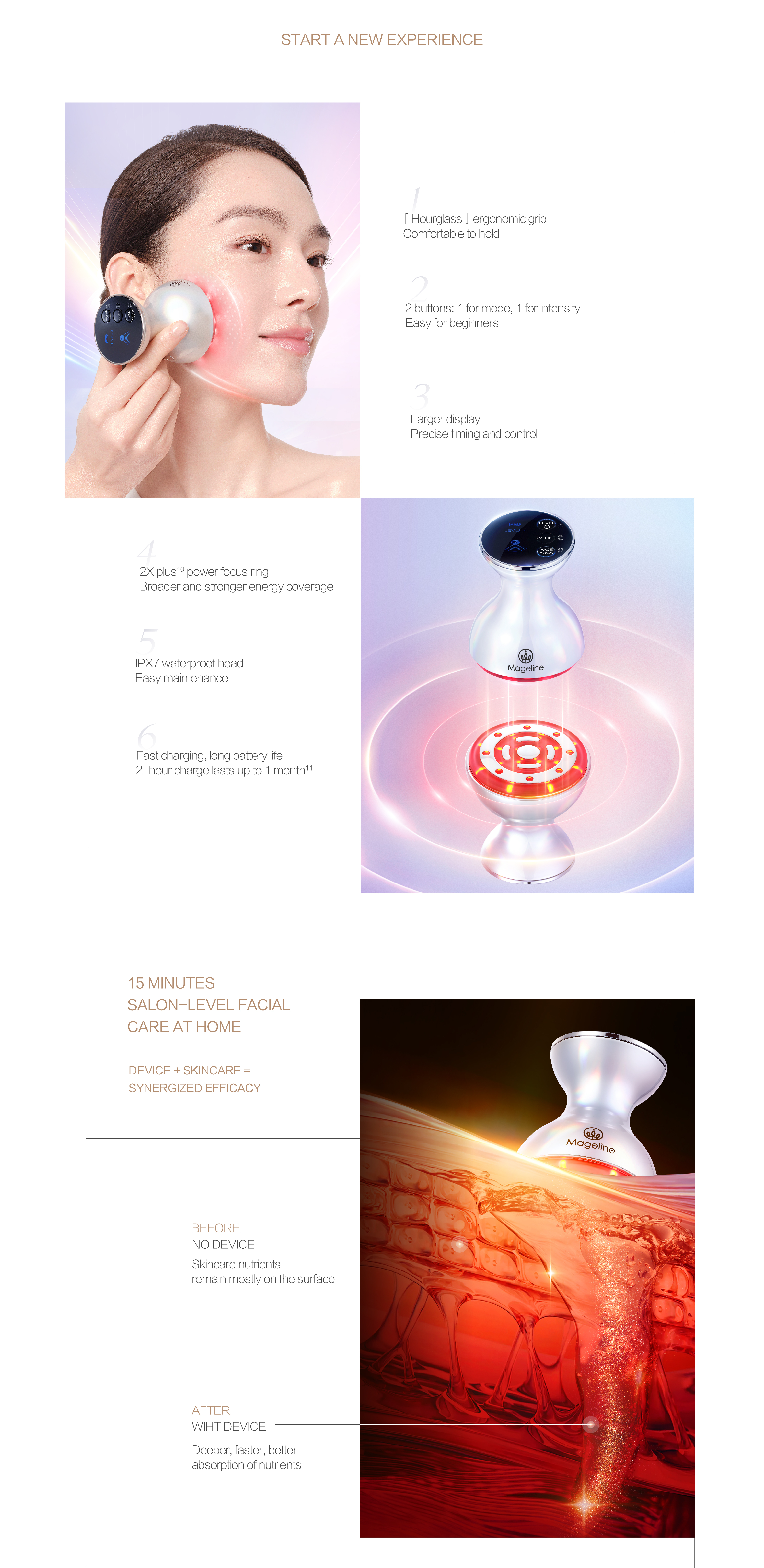 MAGELINE ULTRA SCULPTINGDUMBBELL