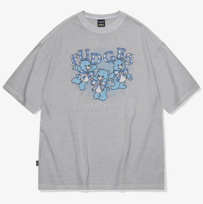 CPGN STUDIO / Fuzzy Bare Pigment Short T-shirt / Gray / JUL25