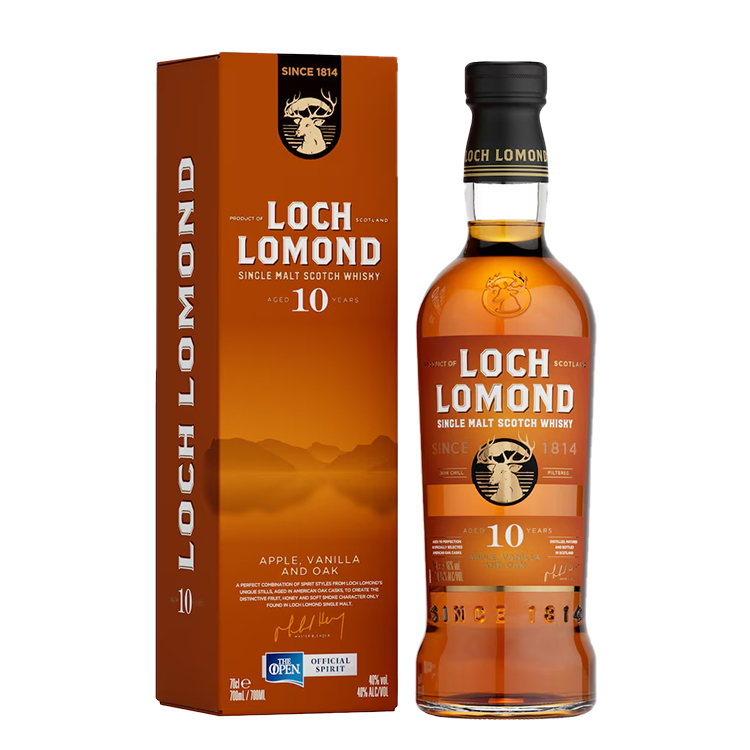 Loch Lomond Aged 10 Years Single Malt Scotch Whisky (禮盒)