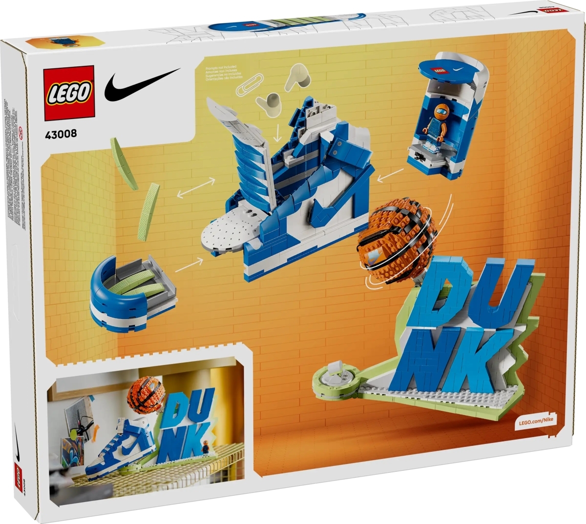 樂高 43008 Nike Dunk 球鞋 ｜ LEGO Icons 系列 ｜ 飛米樂高專賣店