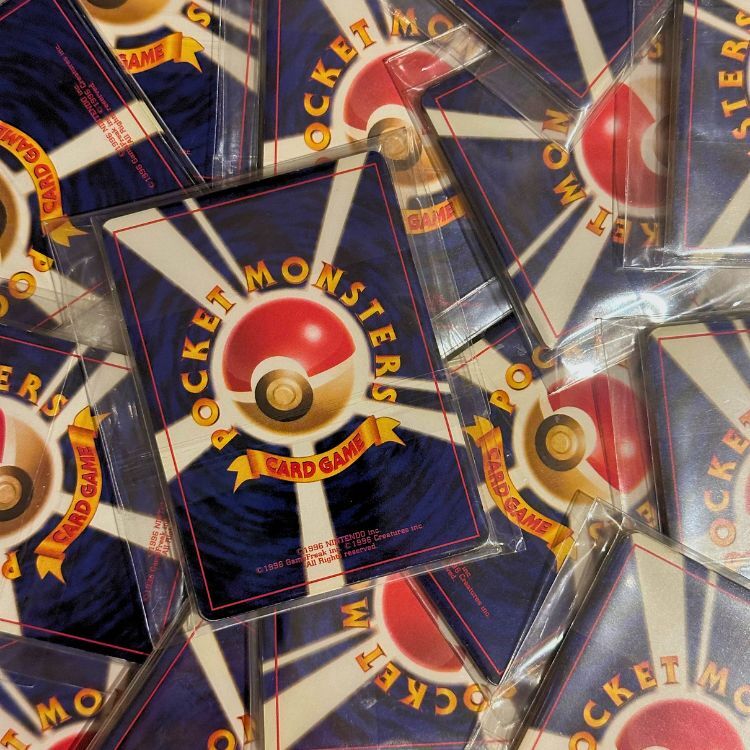 Pokemon TCG Old Card Back Pack of 10 Cards (JP ver)