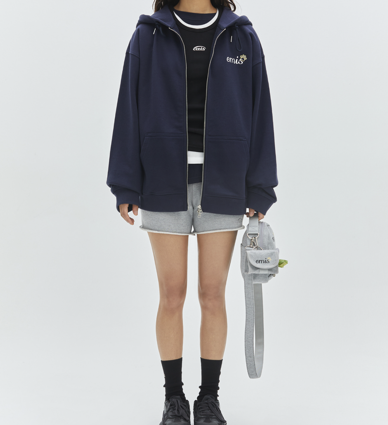 [EMIS] JERSEY STROLL バッグ★新作・25SS★韓国★関税込み★ 韓國EMIS JERSEY STROLL BAG