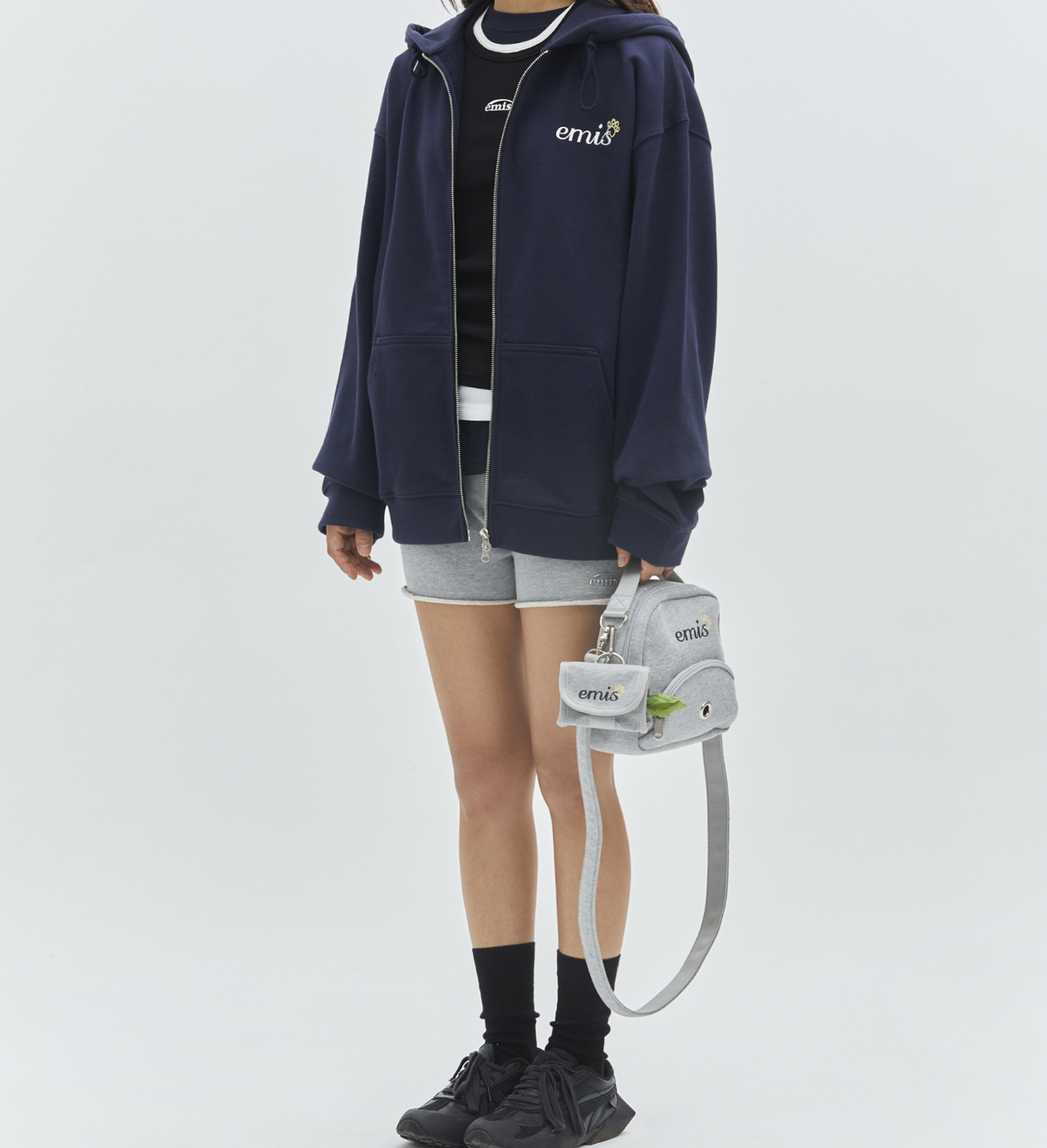 [EMIS] JERSEY STROLL バッグ★新作・25SS★韓国★関税込み★ 韓國EMIS JERSEY STROLL BAG