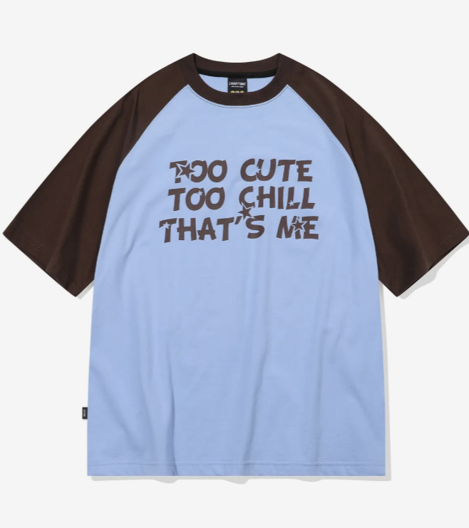CPGN STUDIO / Cute Chill Reglan short T-shirt / tea blue / JUL25