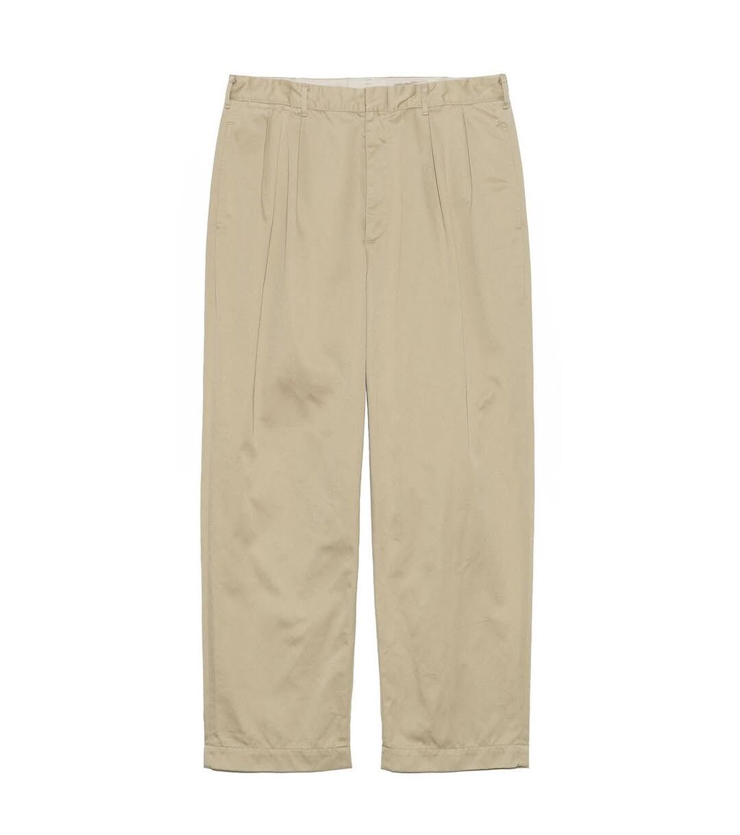 『代購商品』2025AW nanamica Double Pleated Chino Pants 長褲 S24FC054