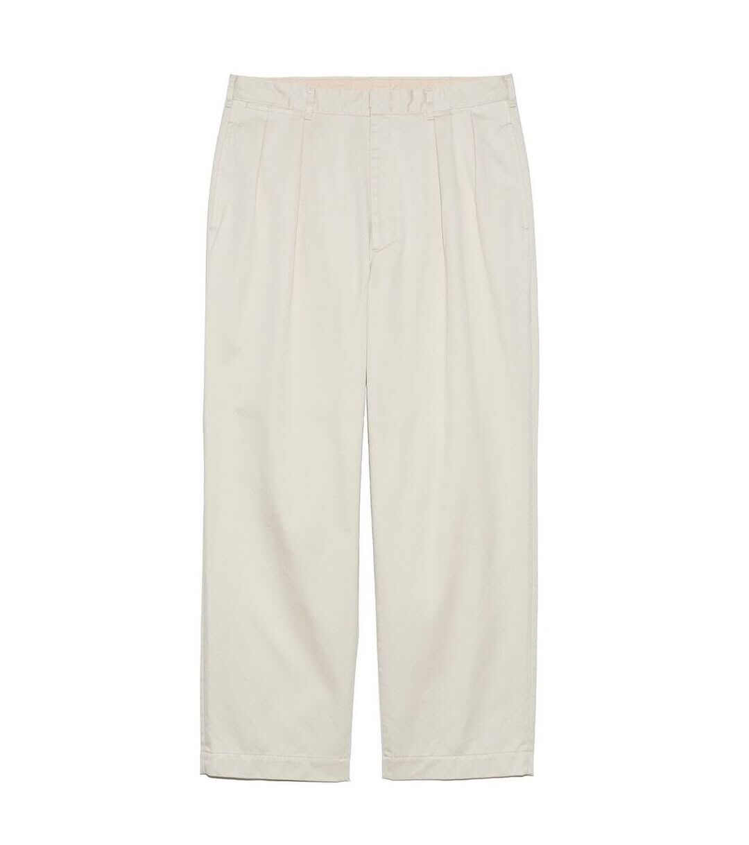 『代購商品』2025AW nanamica Double Pleated Chino Pants 長褲 S24FC054