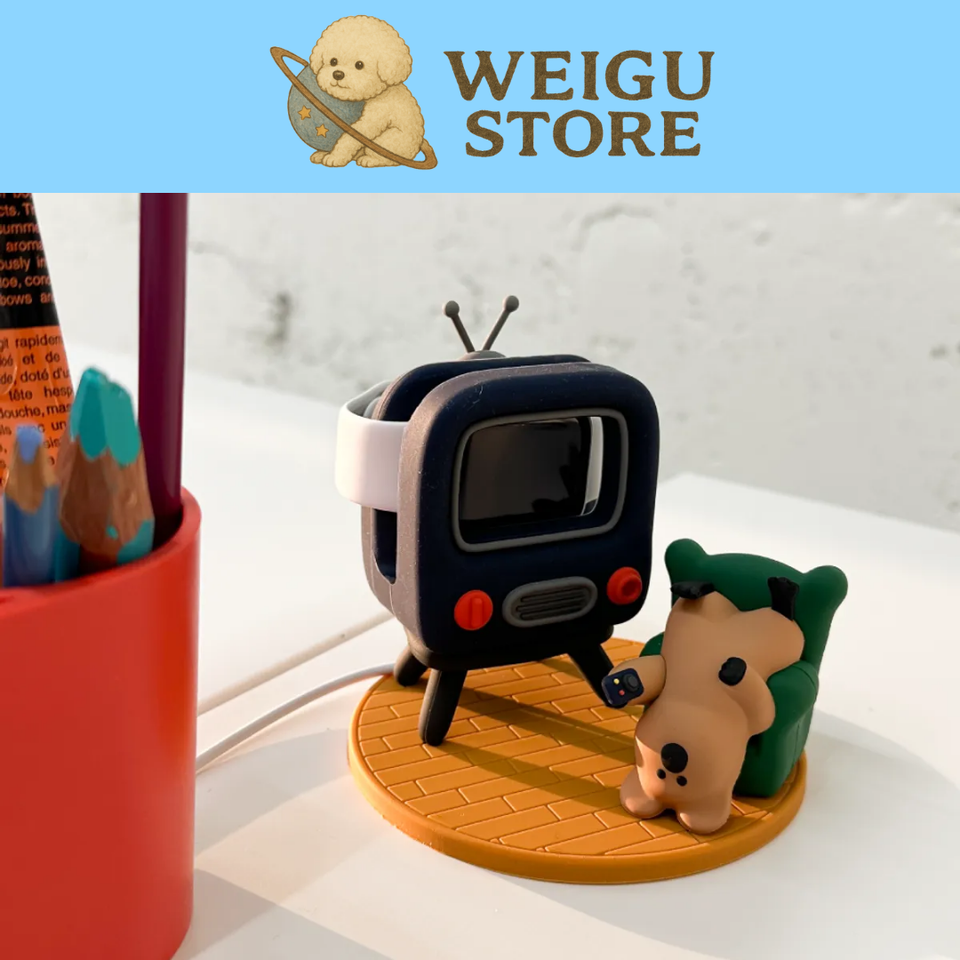 【現貨】Dinotaeng Quokka 智能手錶架 Apple Watch充電座 袋鼠 文創 公仔