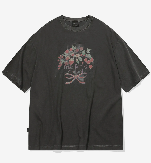 CPGN STUDIO / Fresh Berry short T-shirt / smokeblack / JUL25