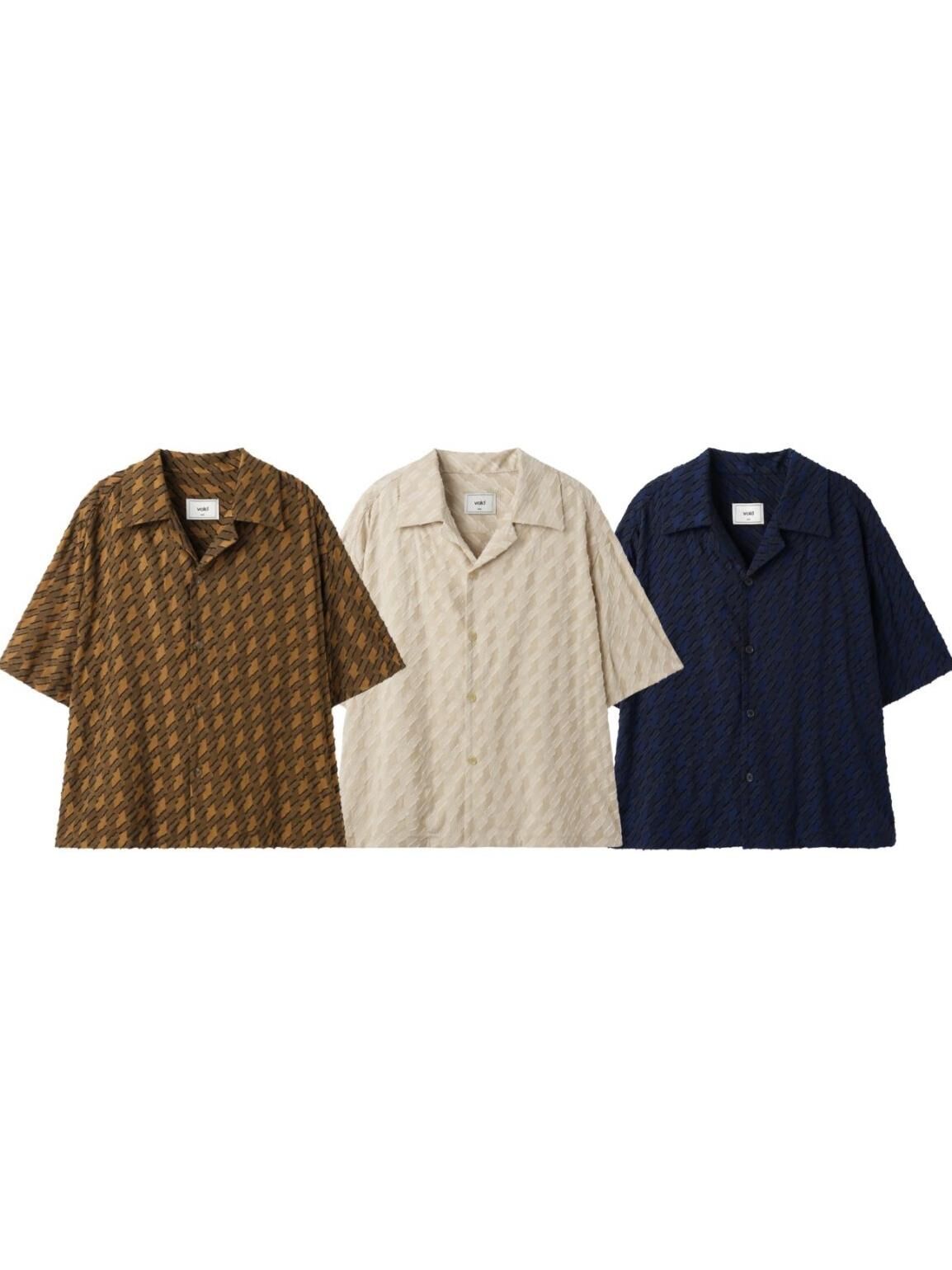 格紋短袖恤衫 VOID-106S