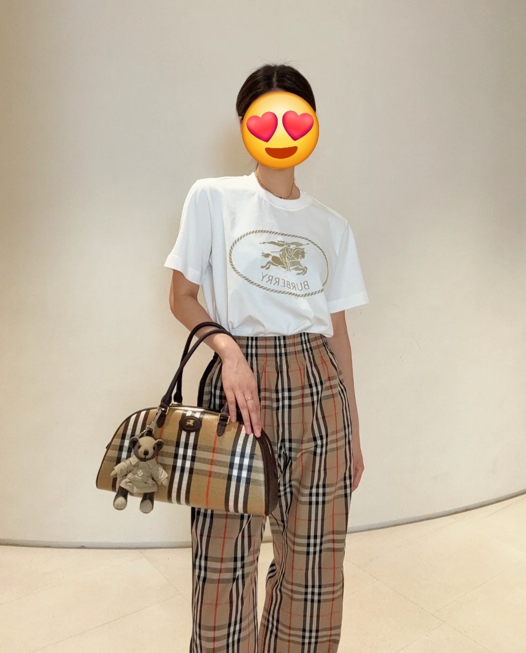 BBR 白色 金色戰馬 Tee