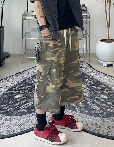 迷彩工裝短褲 GATHER-035P