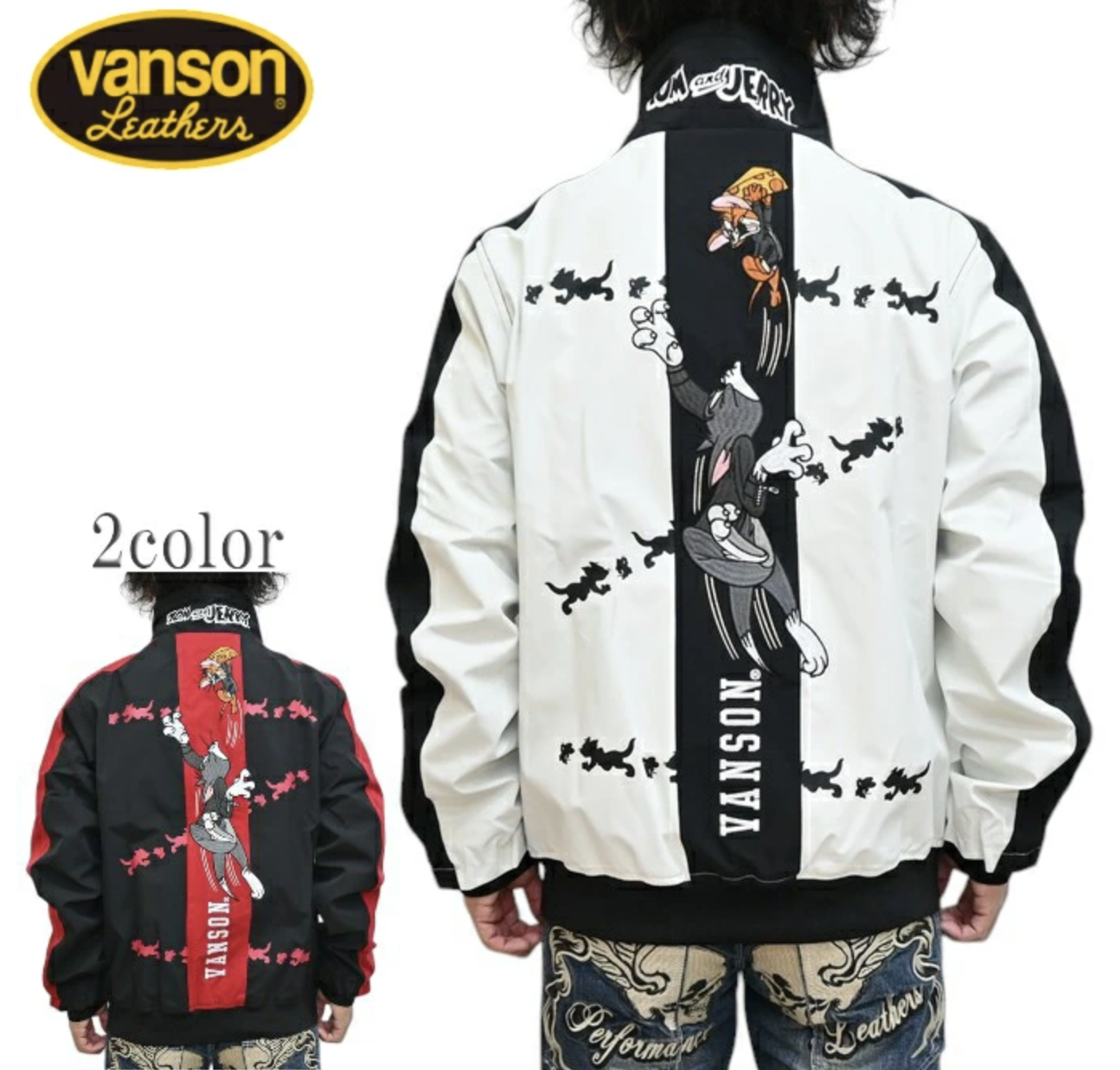 VANSON x TOM AND JERRY // Collaboration JACKET