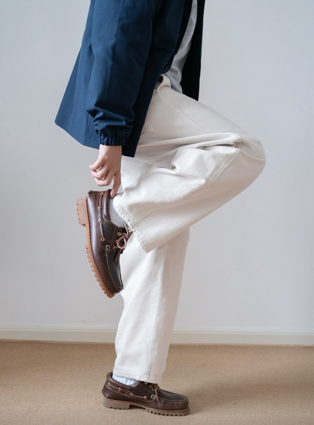 Timberland Classic 3-Eye Lug Boat Shoes – Brown Wide