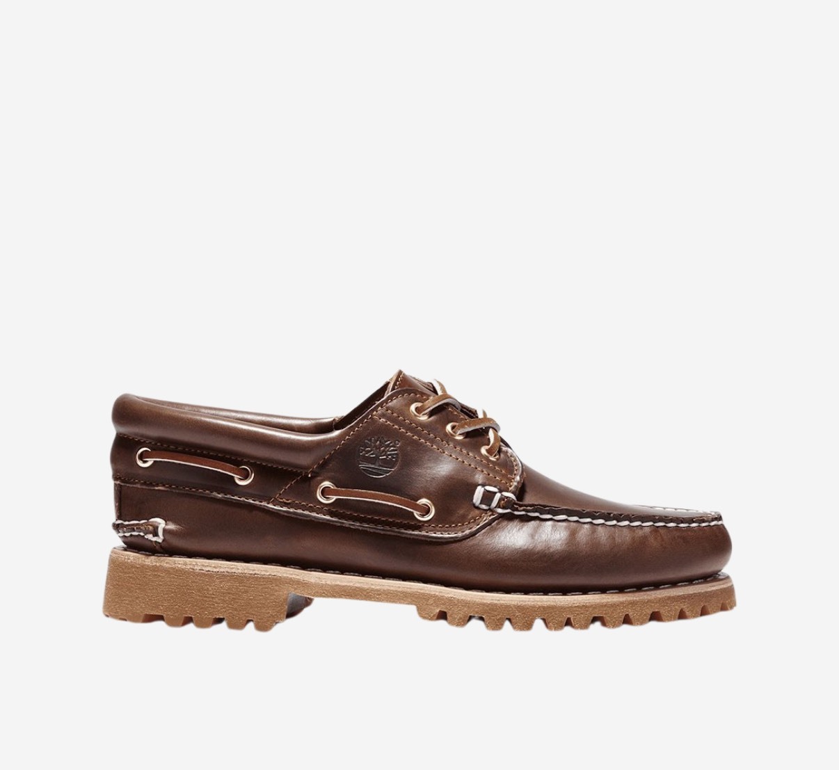 Timberland Classic 3-Eye Lug Boat Shoes – Brown Wide