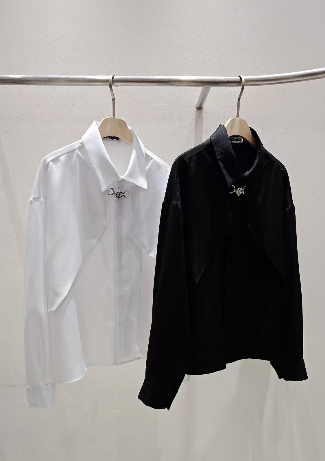 淨色長袖恤衫 taptaptap-071S