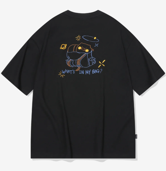 CPGN STUDIO /  [CPGN x Kakao Friends] short T-shirt / black / JUL25