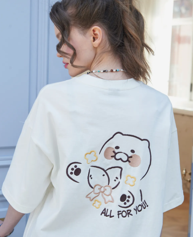 CPGN STUDIO / [CPGN x Kakao Friends] short T-shirt /white/ JUL25