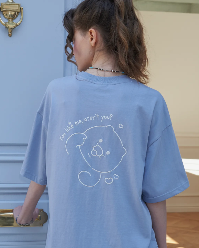 CPGN STUDIO /[CPGN x Kakao Friends] short T-shirt/ blue purple/ JUL25