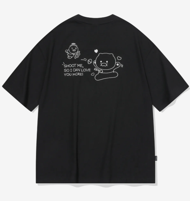 CPGN STUDIO /Cupid Chunsik Embroidery Short T-shirt / black / JUL25