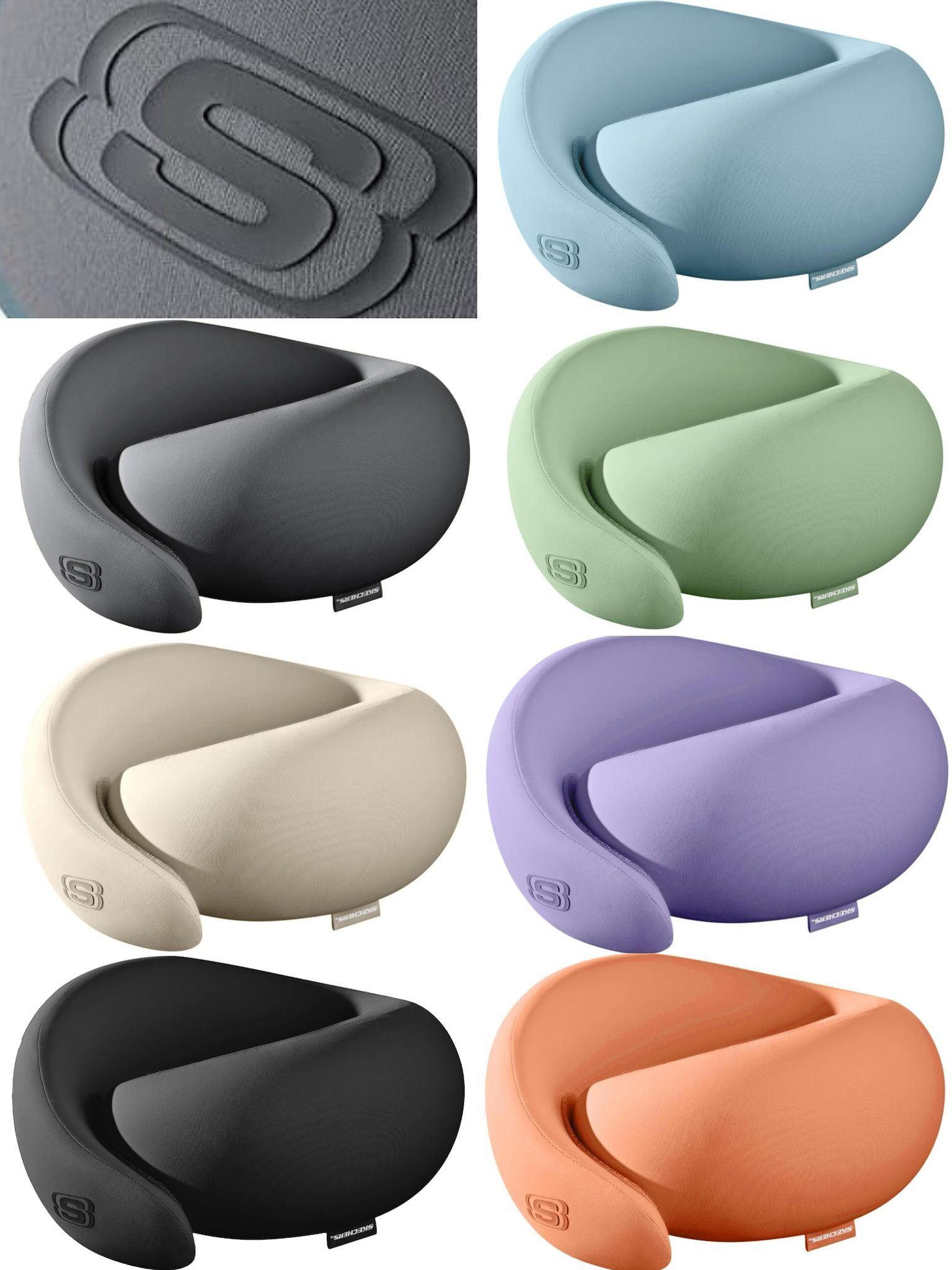 【預購】Skechers G070954 記憶海綿旅行枕