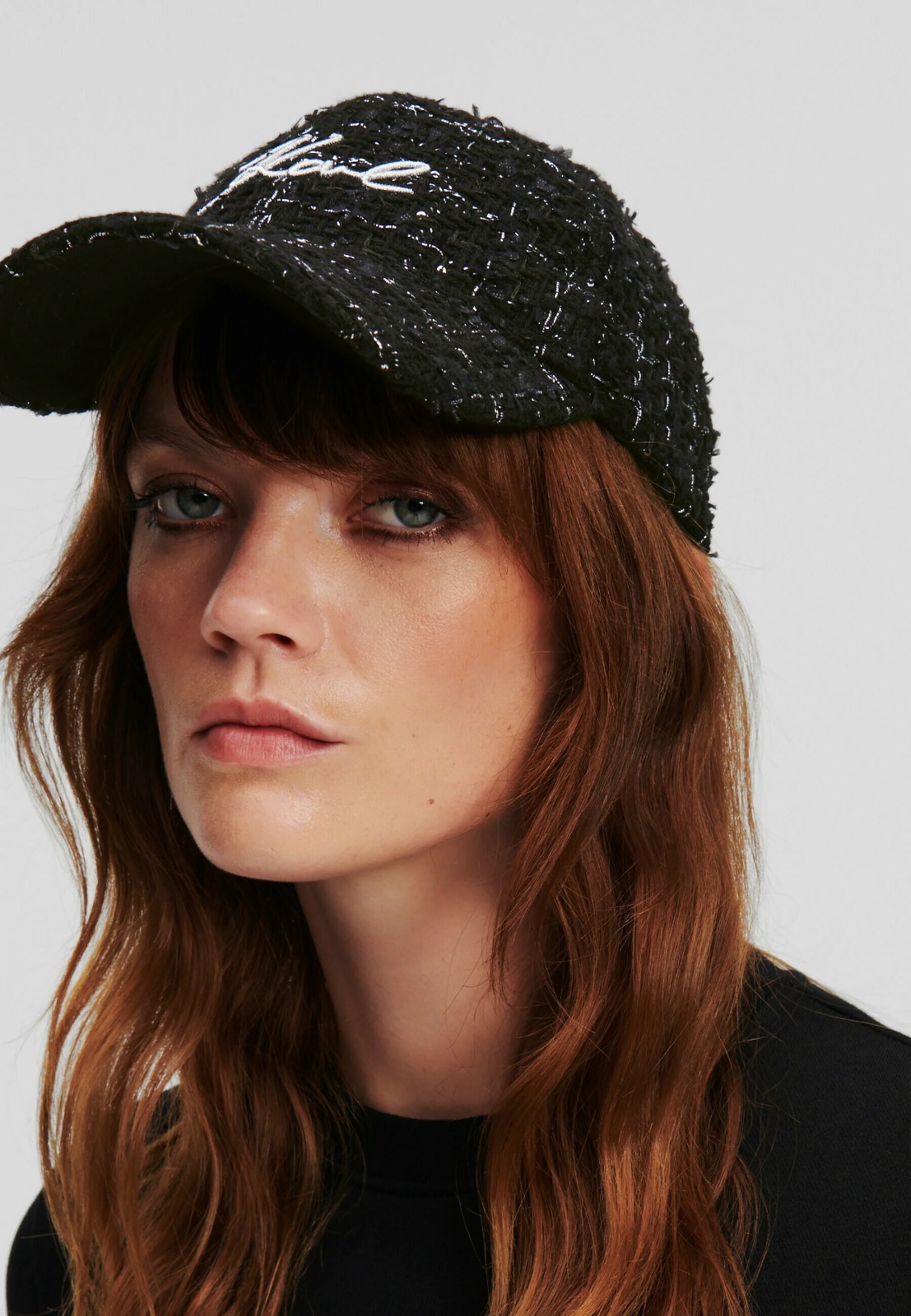 【預購】Karl Lagerfeld Paris Tweed G070926 cap帽