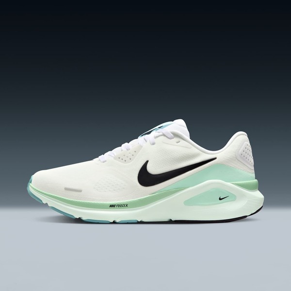 Nike W Structure 26 HJ1101-100 女 慢跑鞋 運動鞋 緩震 穩定 米白 薄荷綠