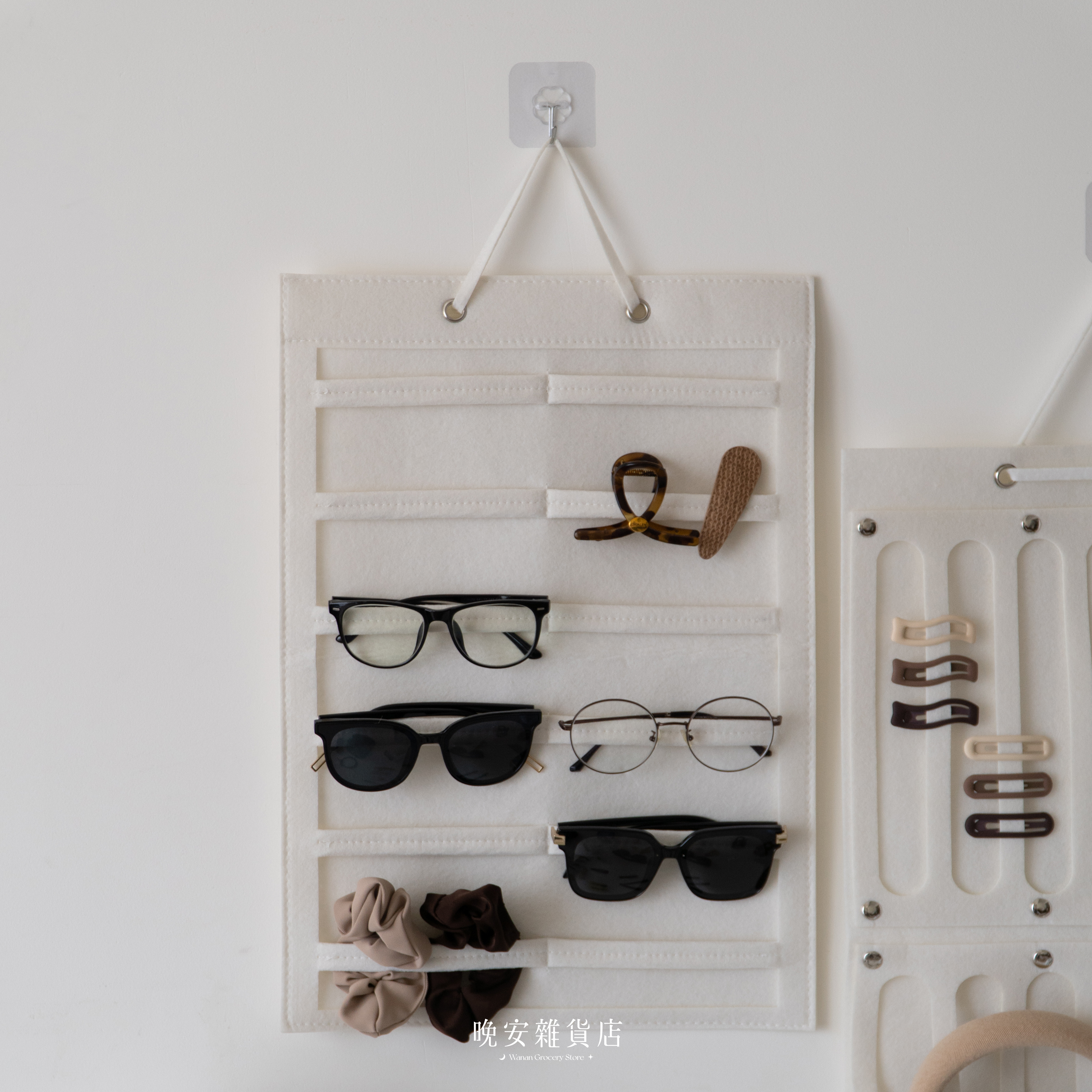 【飾品控必備】飾品髮飾收納掛袋