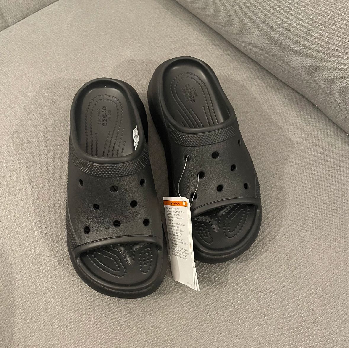 【預購】Crocs Crush Slide G070928 男女同款厚底拖鞋