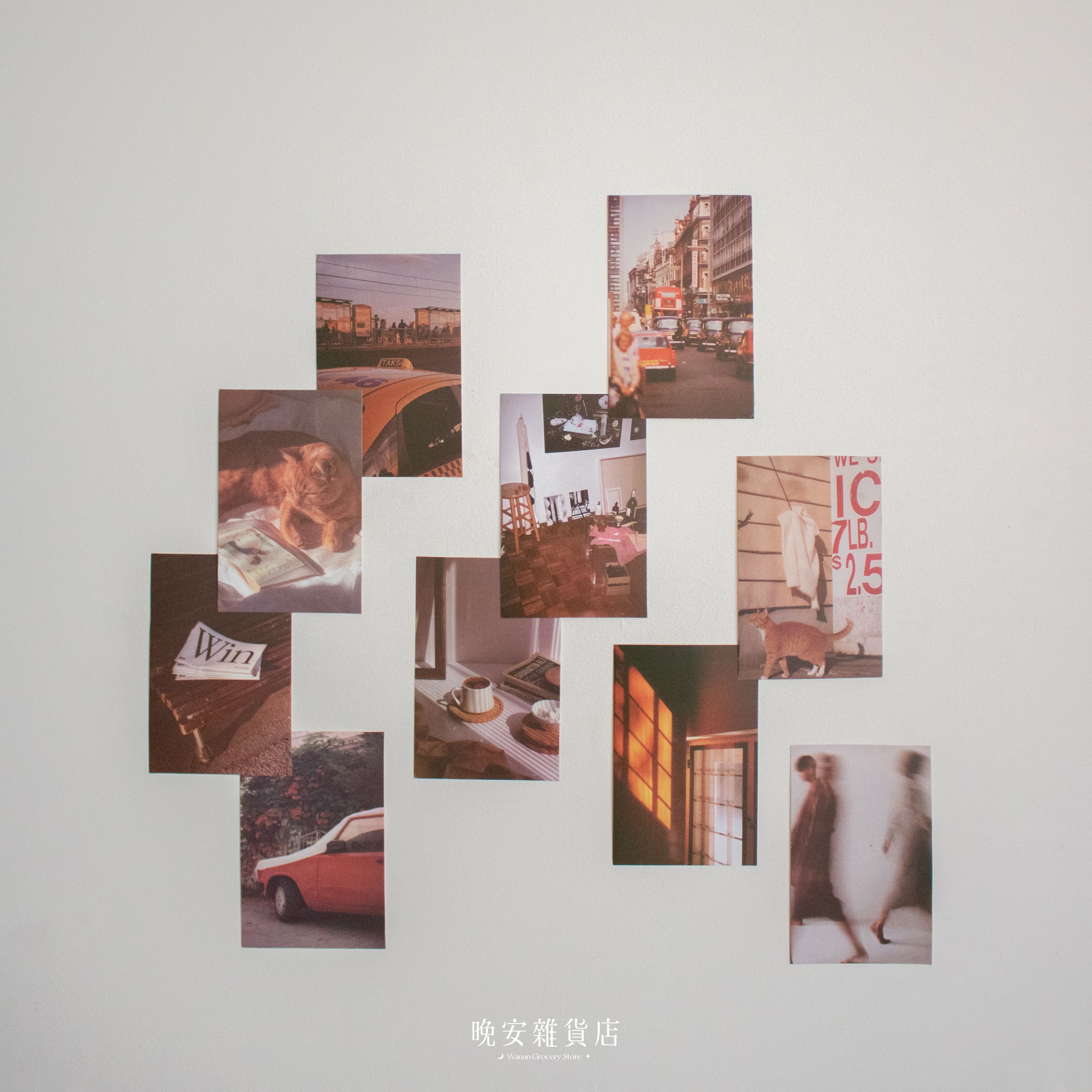 【微光計劃】日暮小卡(10入) 裝飾小卡