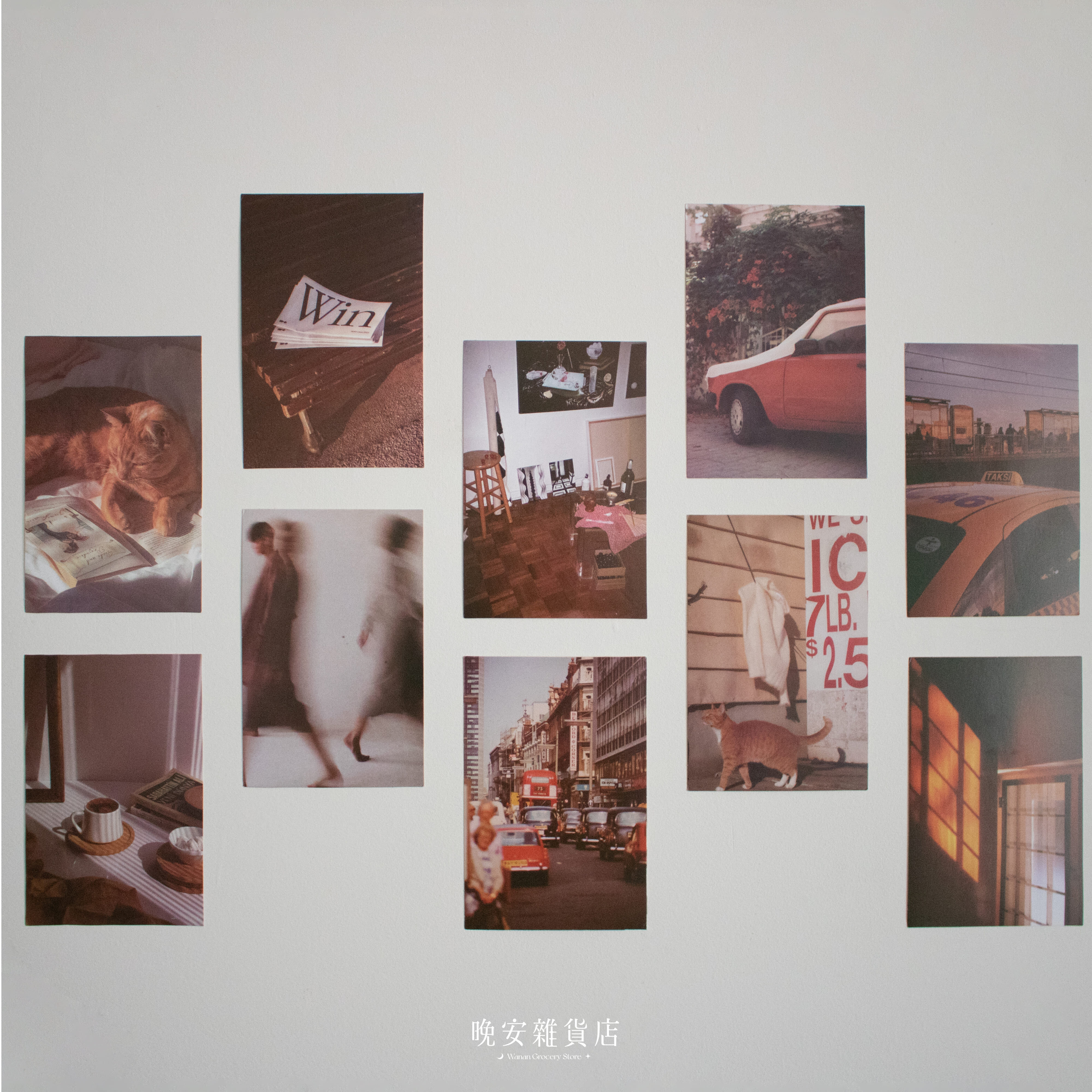 【微光計劃】日暮小卡(10入) 裝飾小卡