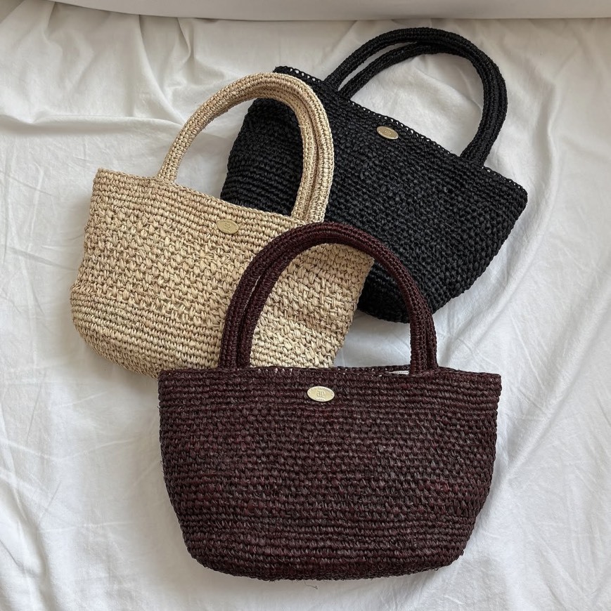 <黑五特價> Depound 度假迷你托特編織包