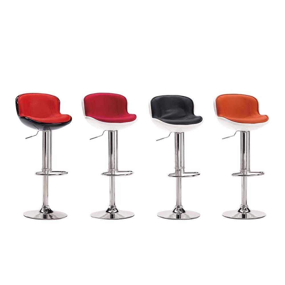 卡蜜拉皮面升降低背吧台椅/高腳椅/工作椅/酒吧椅/櫃台椅(四色可選)