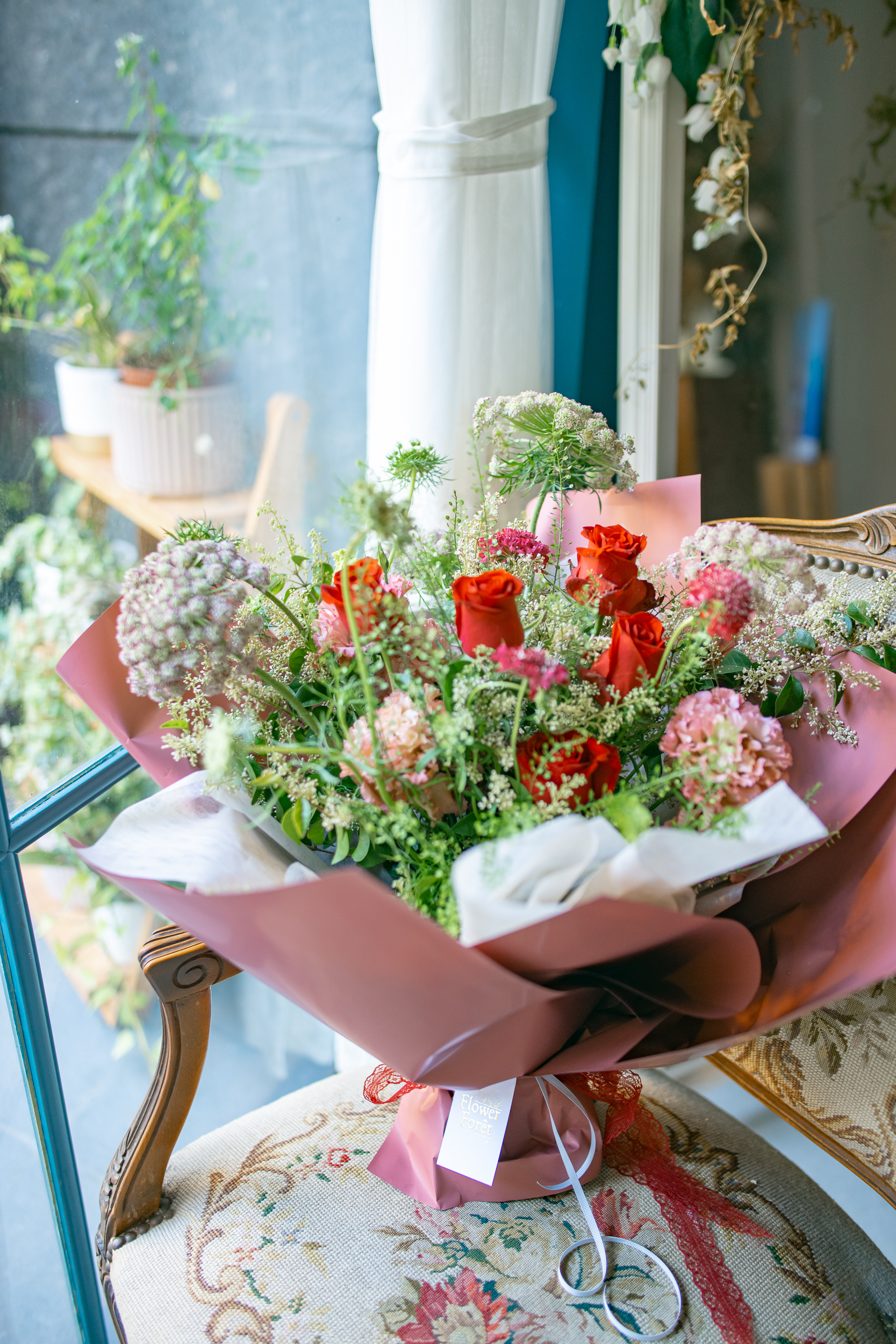 紅韻輕紗 | 花束