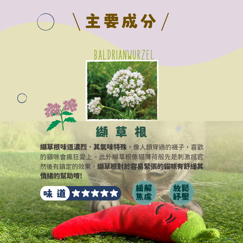 Aumüller 奧咪樂｜德國貓草玩具 貓草包 (毛毛雪貂 快樂搖擺鵝 粉紅小海星)