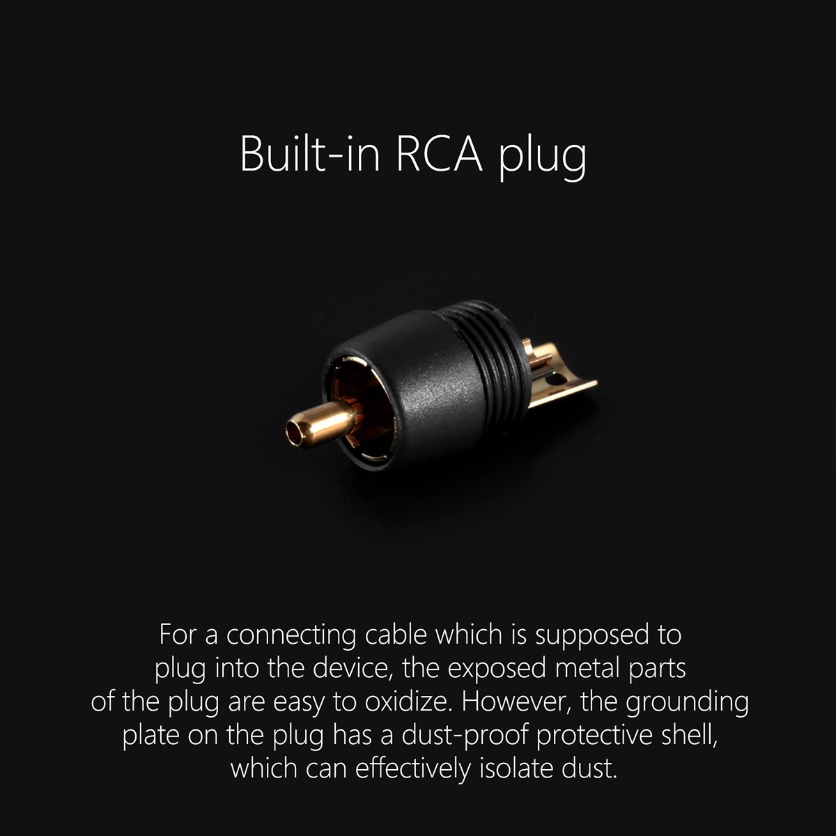 ddHiFi RC100C RCA Plug OCC Copper Coaxial Cable