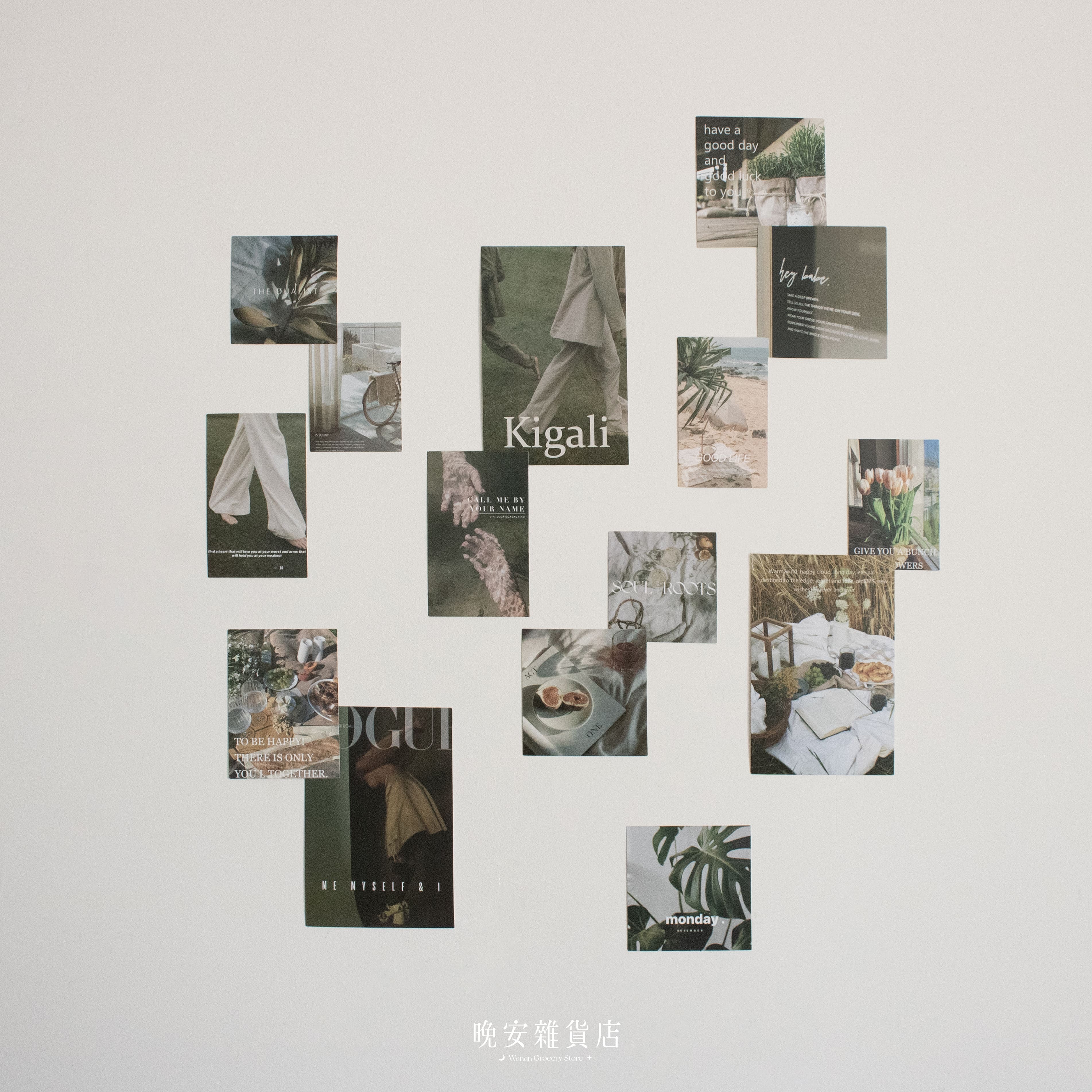 【漫步巴黎】法式浪漫小卡(15入) 裝飾小卡