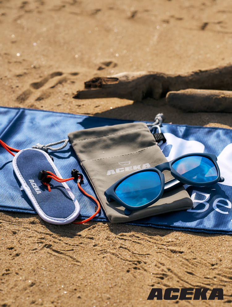 T-Rex 蒼海狂想曲 浮水太陽眼鏡海洋友善毛巾組