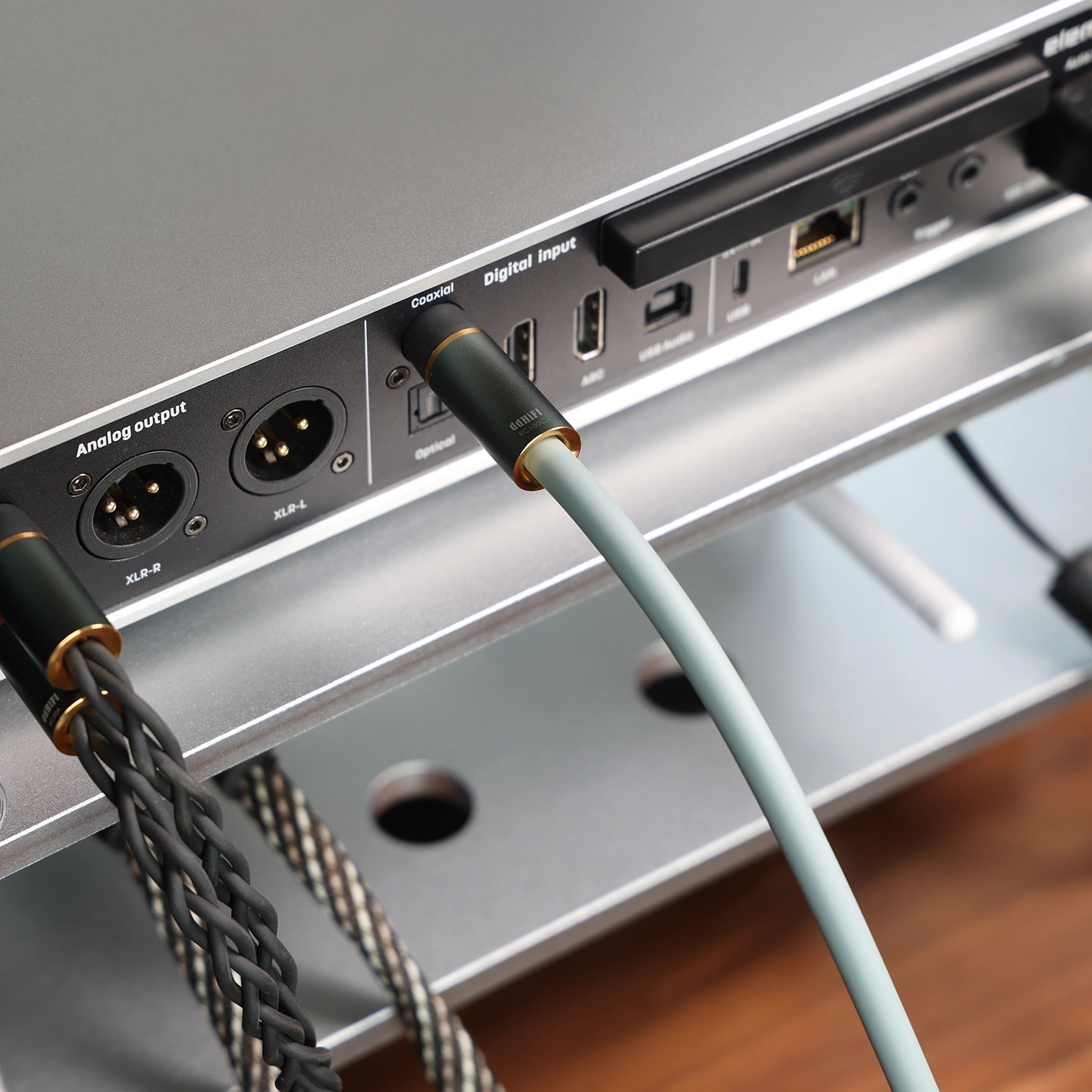 ddHiFi RC100C RCA插頭單晶銅同軸音頻線