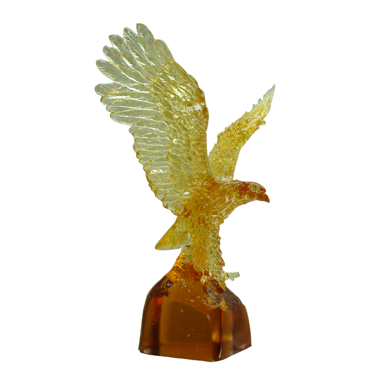 鹿港窯禮品館|琉璃獎牌擺飾 蓄勢待發象徵前行 激勵士氣首選加購水晶底座更尊榮