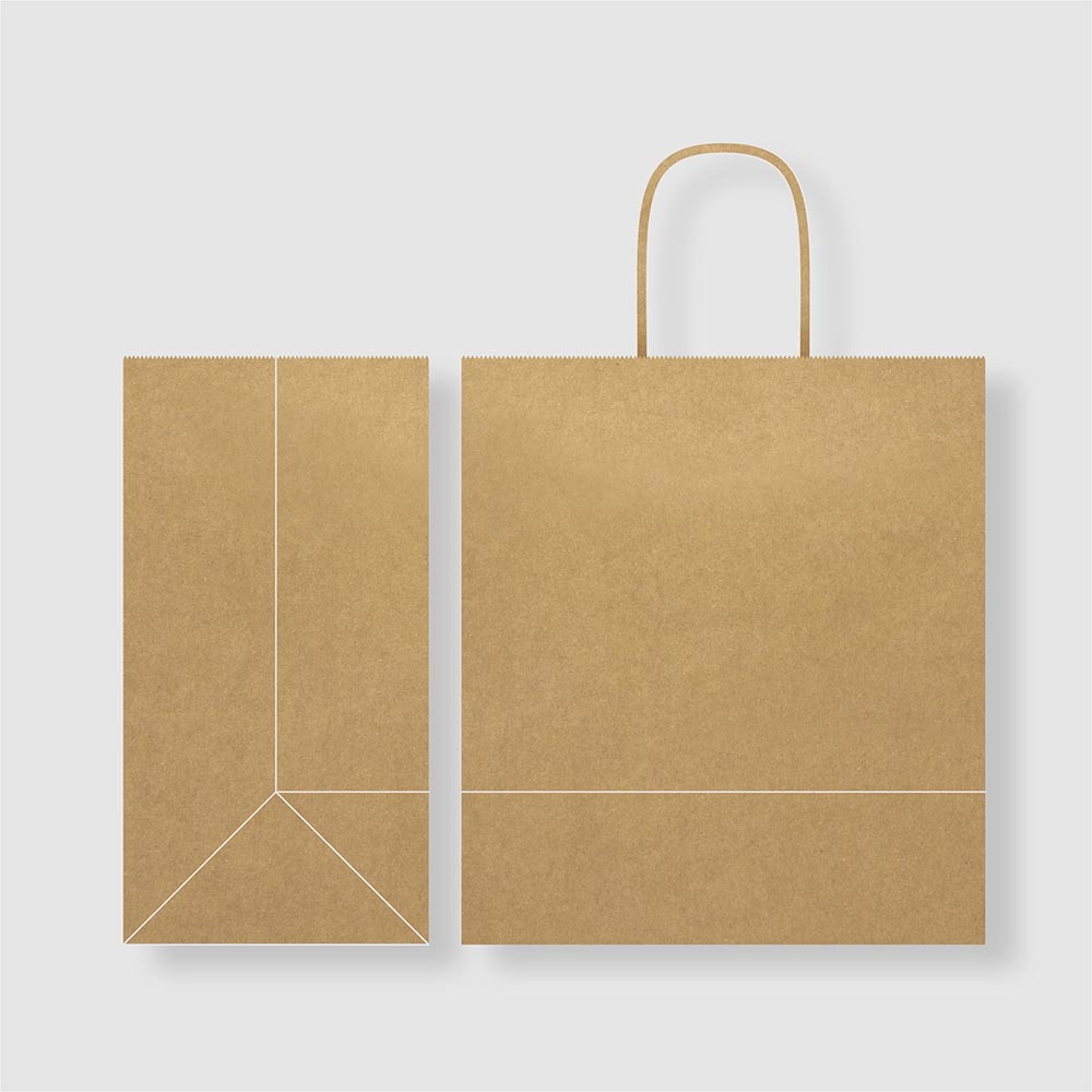 捲繩提袋-赤牛 10號