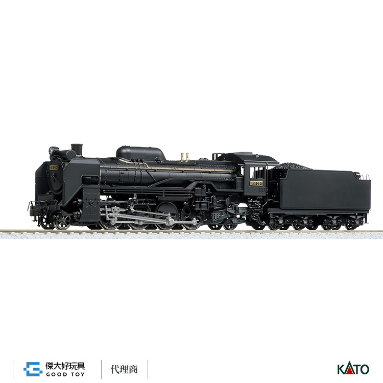 KATO 1-203 (HO) 蒸汽機關車 D51標準量產形